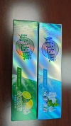 maxi limpio120g Hao Da Kang Lime and Mint Double Mint Crystal Cream Refreshing and Clean Toothpaste Application Scenario